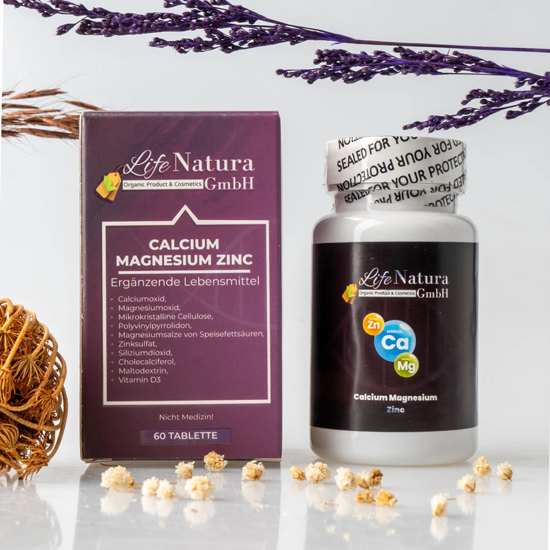 Magnesium, Kalzium, Zink